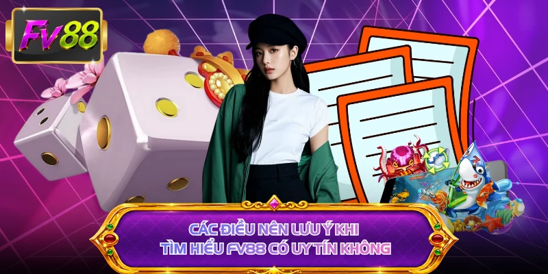 Các điều nên lưu ý khi tìm hiểu FV88 có uy tín không