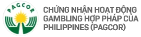 Chứng nhận họt động hợp pháp của Philippines PAGCOR