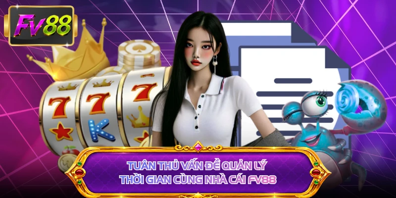 Tuân thủ vấn đề quản lý thời gian cùng nhà cái FV88